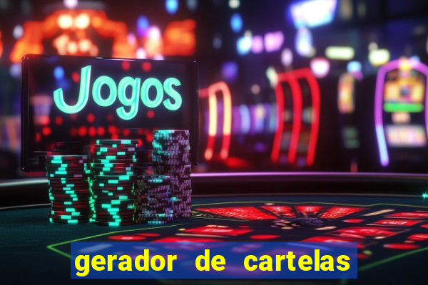 gerador de cartelas de bingo 1 a 99